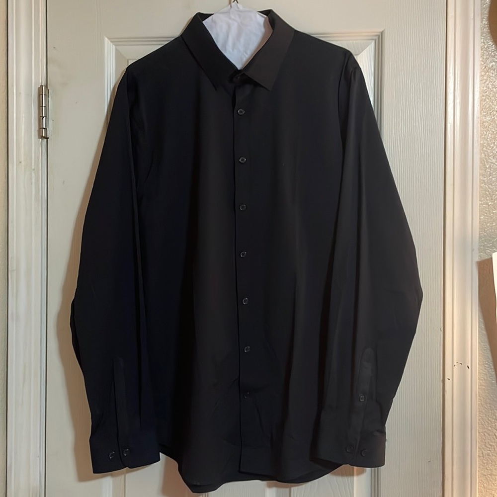 Express black dress shirt